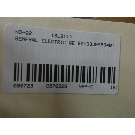 Ge 48Y 1PH 1/2HP 1725RPM 1/2IN 115V-AC AC MOTOR 5KH33JNA534BT